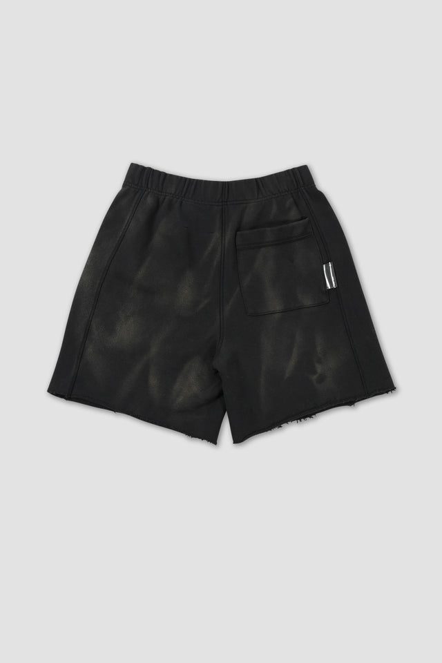 Volume Track Shorts - Black Spray