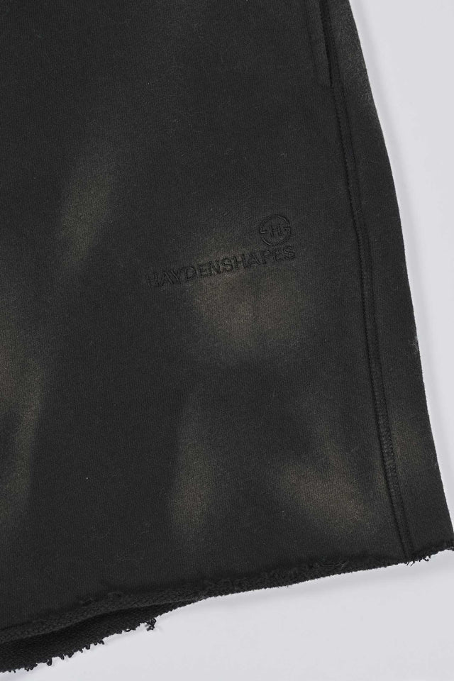 Volume Track Shorts - Black Spray