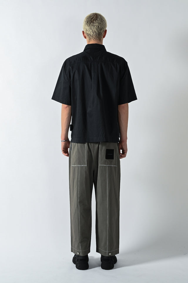 Factory Zip Shirt - Black