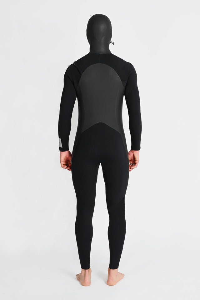 HAYDENSHAPES MENS FULLSUIT CHESTZIP 5/4MM HOOD