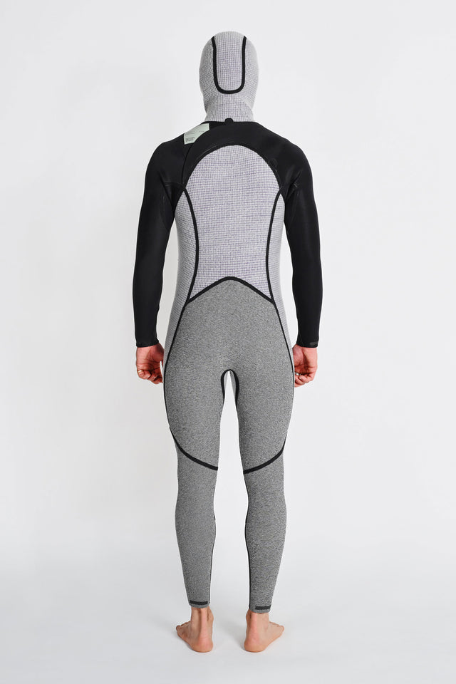 HAYDENSHAPES MENS FULLSUIT CHESTZIP 5/4MM HOOD