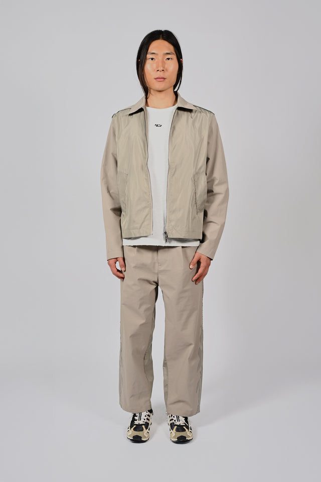 Wave Seam Cropped Jacket
