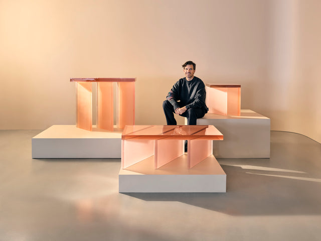 Refract Resin Coffee Table - SP01 X Hayden Cox