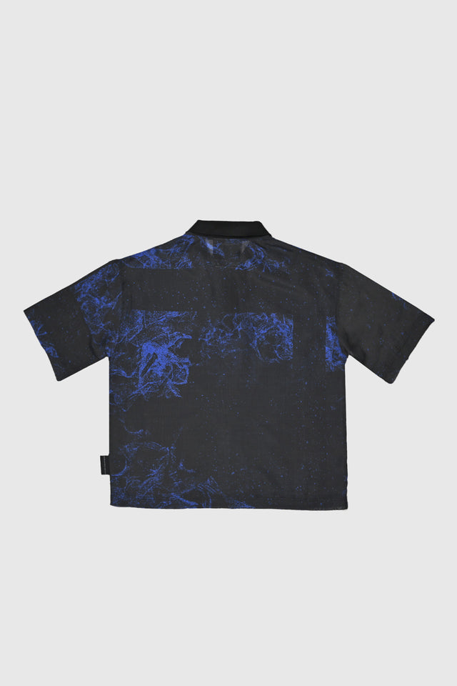 Sheer Black Sea Polo  Tee  Unisex