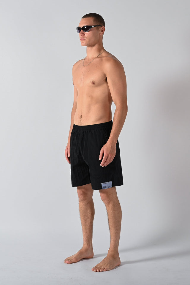 Record Swim Shorts - Black