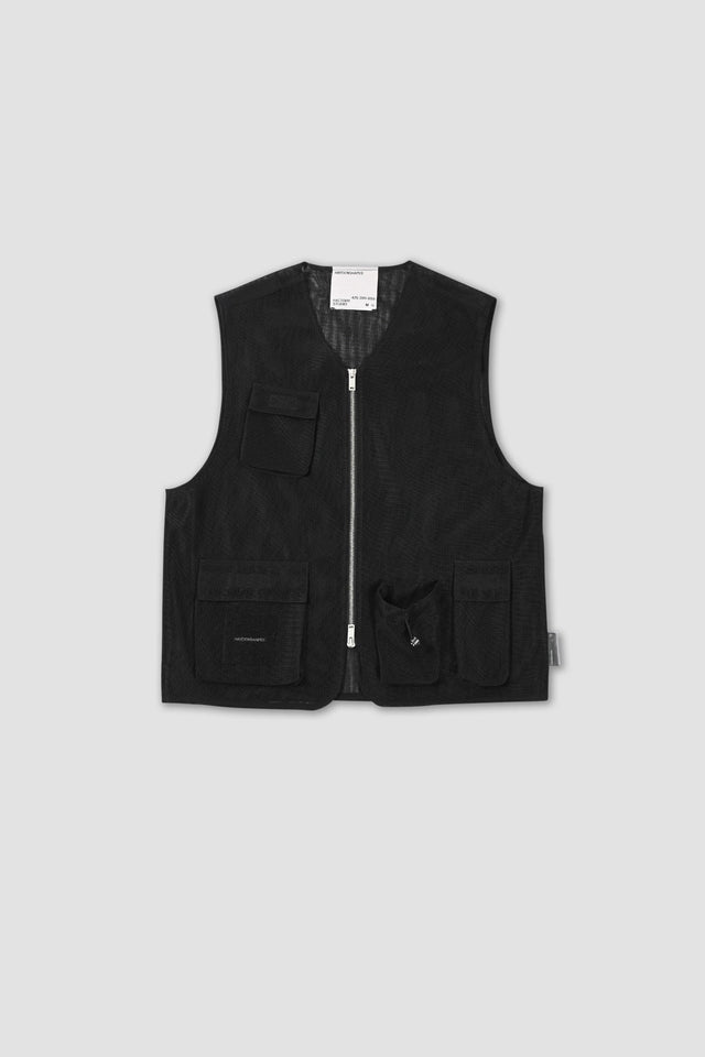 Utility Net Vest - Black