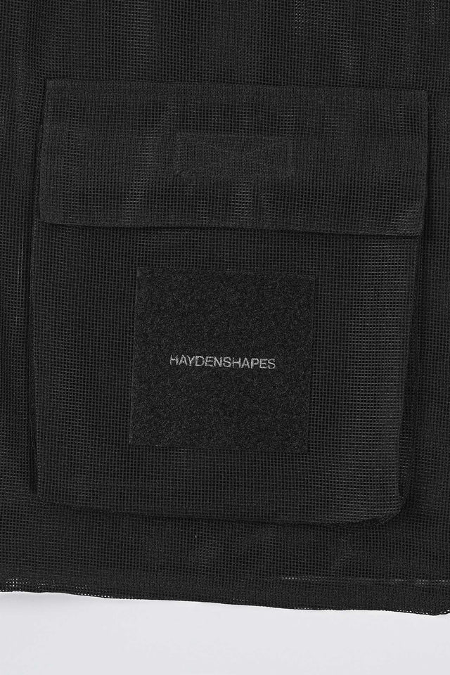 Utility Net Vest - Black