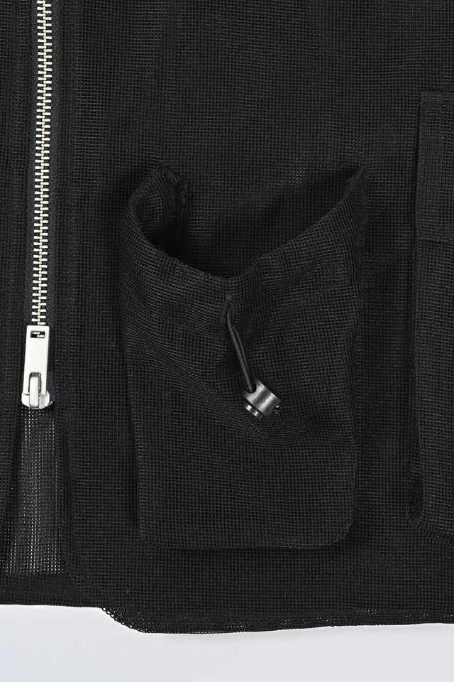 Utility Net Vest - Black