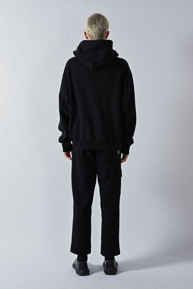 Basic Hooded Sweater - Black