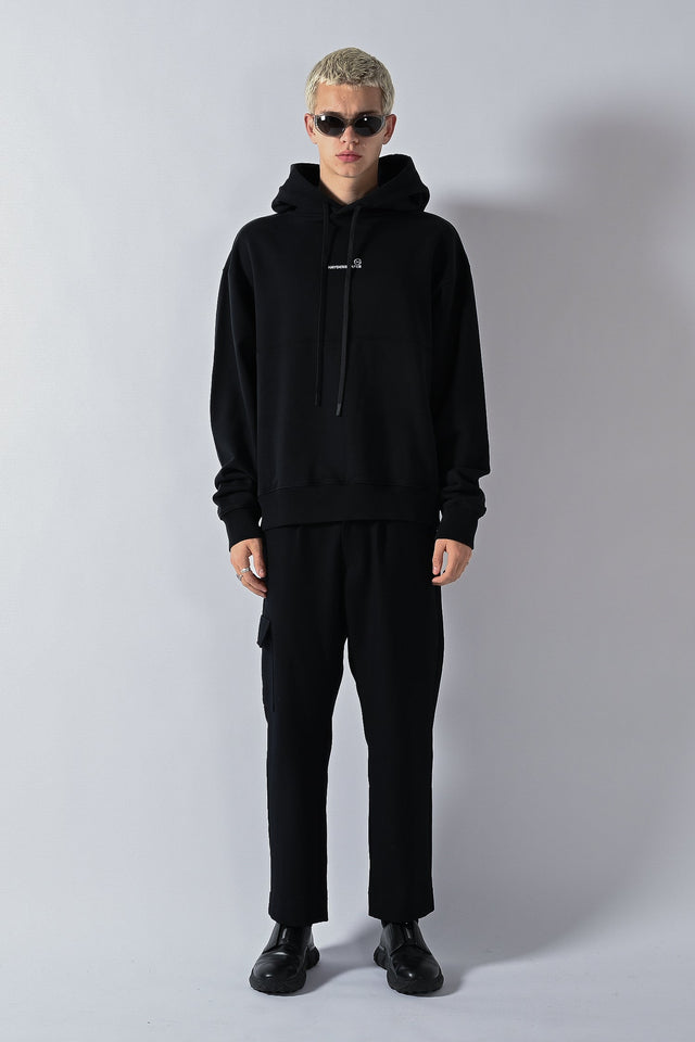 Basic Hooded Sweater - Black