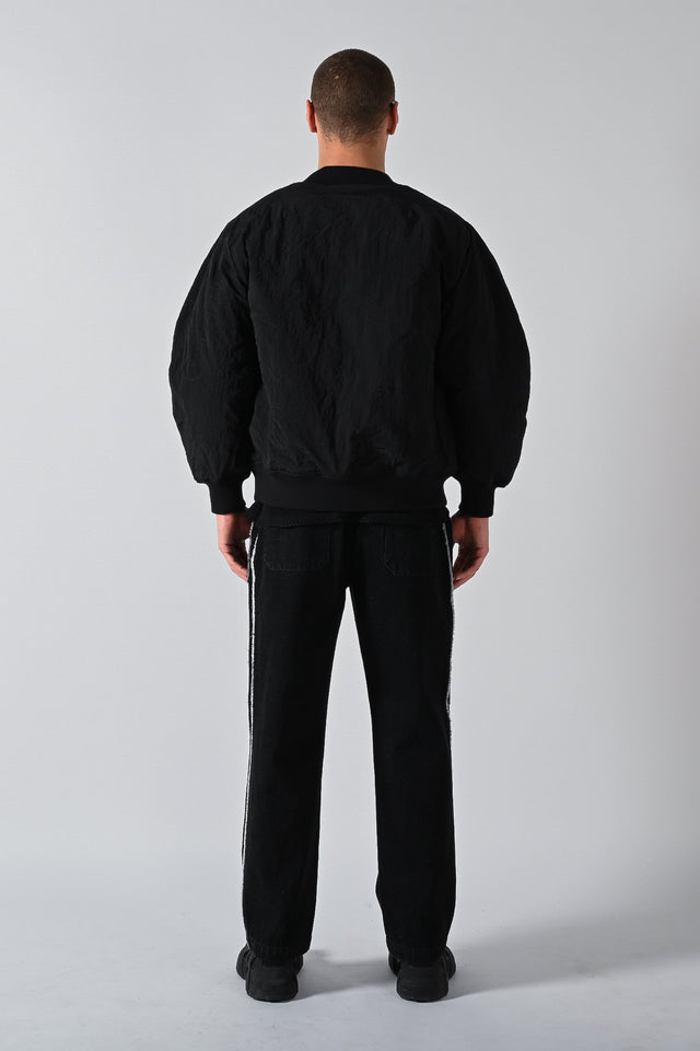 Synoptic Bomber Jacket - Black