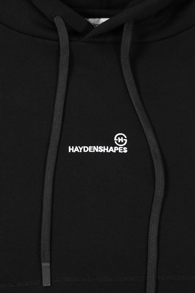 Basic Hooded Sweater - Black