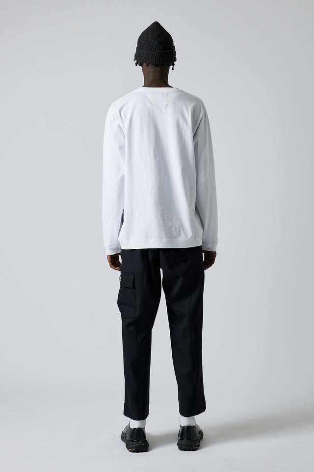 Shapers LS Tee - Symbol - White