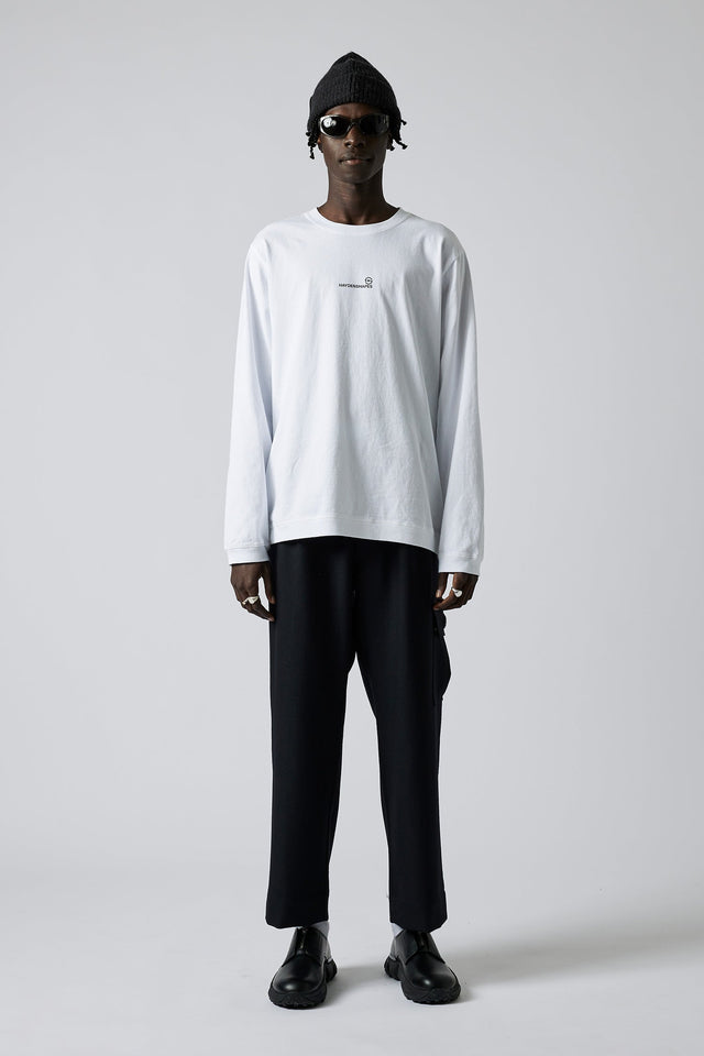 Shapers LS Tee - Symbol - White