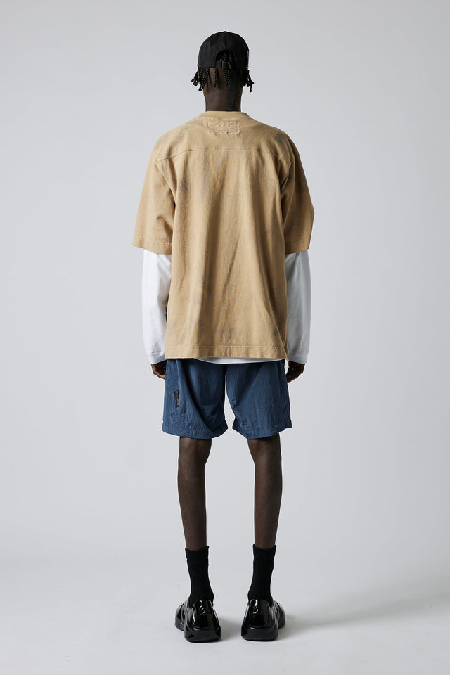 Volume Tee - Ash Brown Spray