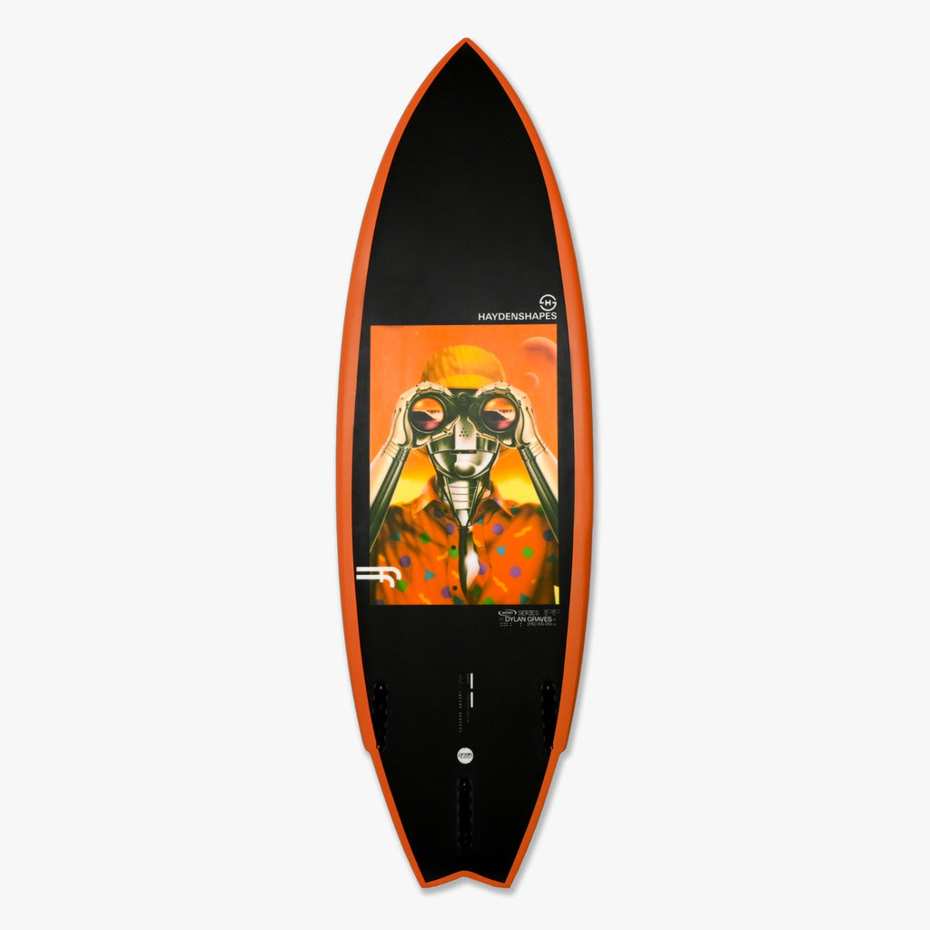 Weird Series Dylan Graves FutureFlex - Black Orange – Haydenshapes