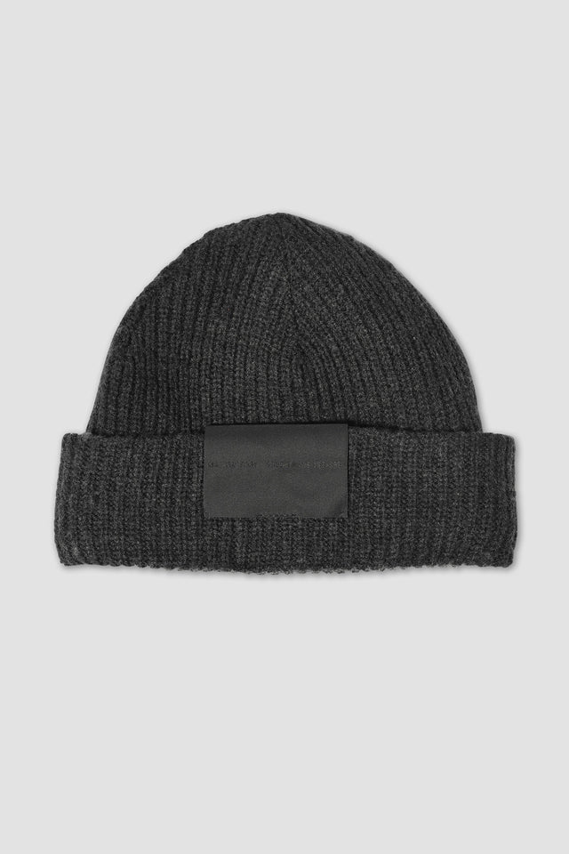 Bonnet Mérinos Skully - Noir