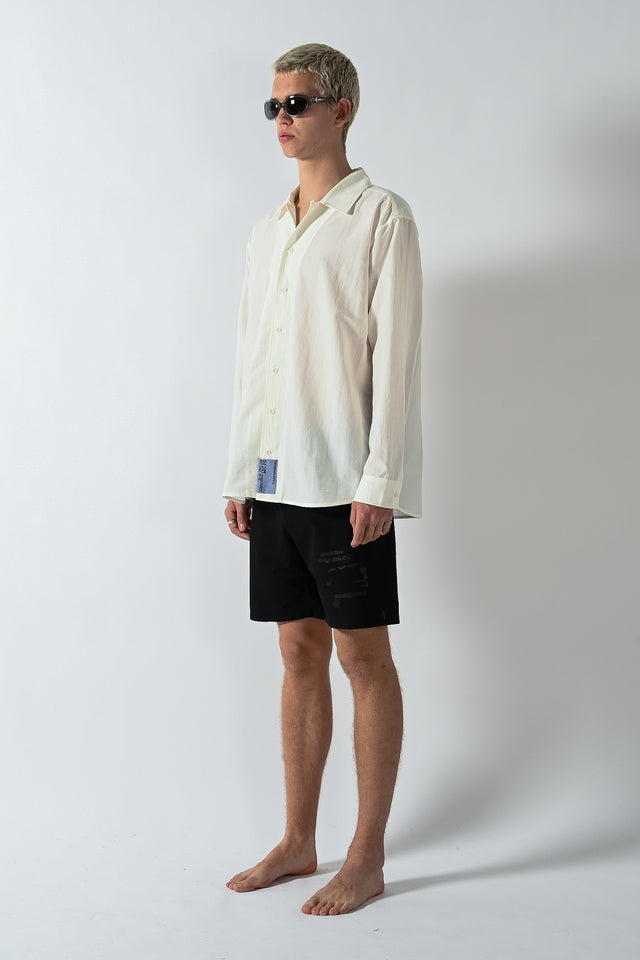 High Water Sun Resistant Swim Shirt - White