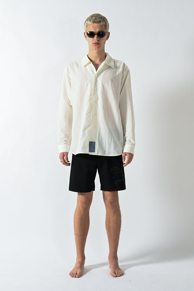 High Water Sun Resistant Swim Shirt - White