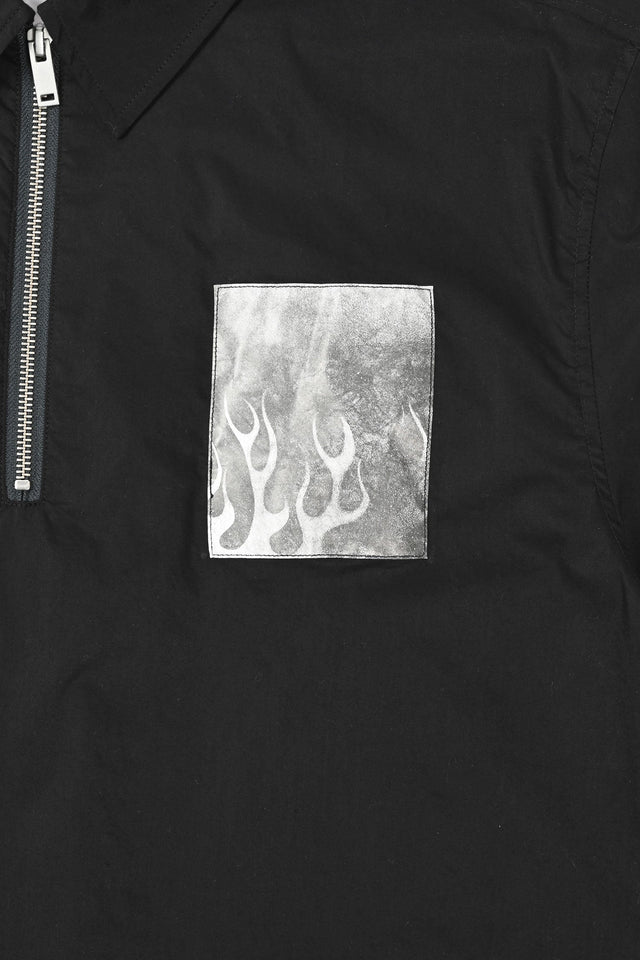 Chemise zippée Solace Qtr - Noir