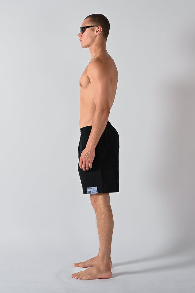 Record Swim Shorts - Black