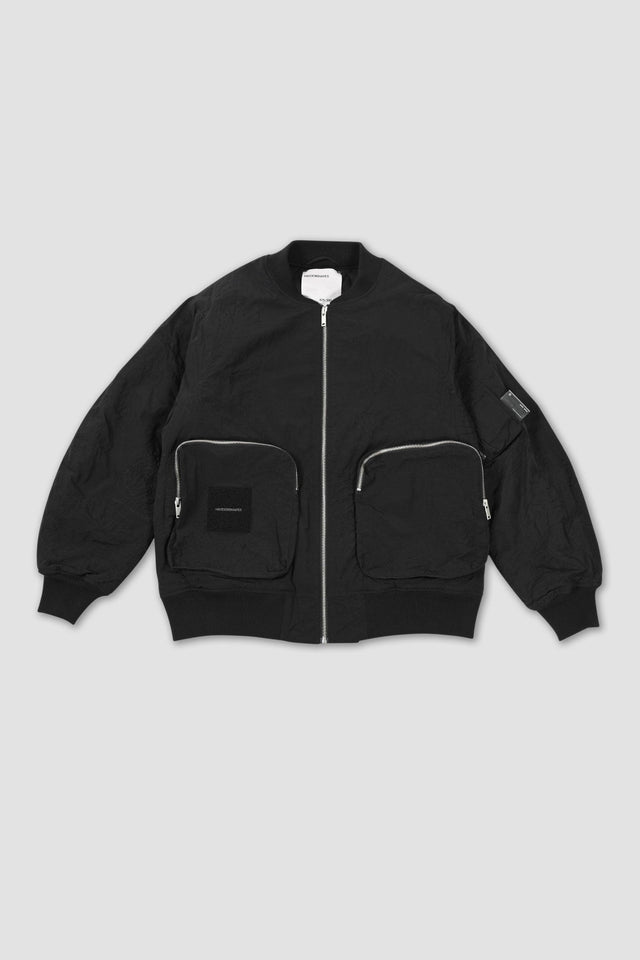 Synoptic Bomber Jacket - Black